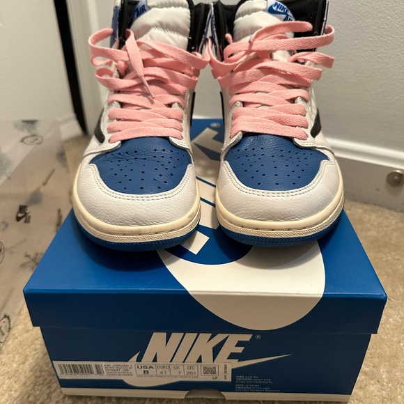 Nike Air Jordan 1 High Travis Scott Fragment Design - Picture 8 of 8